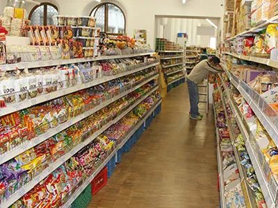 Bild von Asiatischen Lebensmitteln im Supermarkt